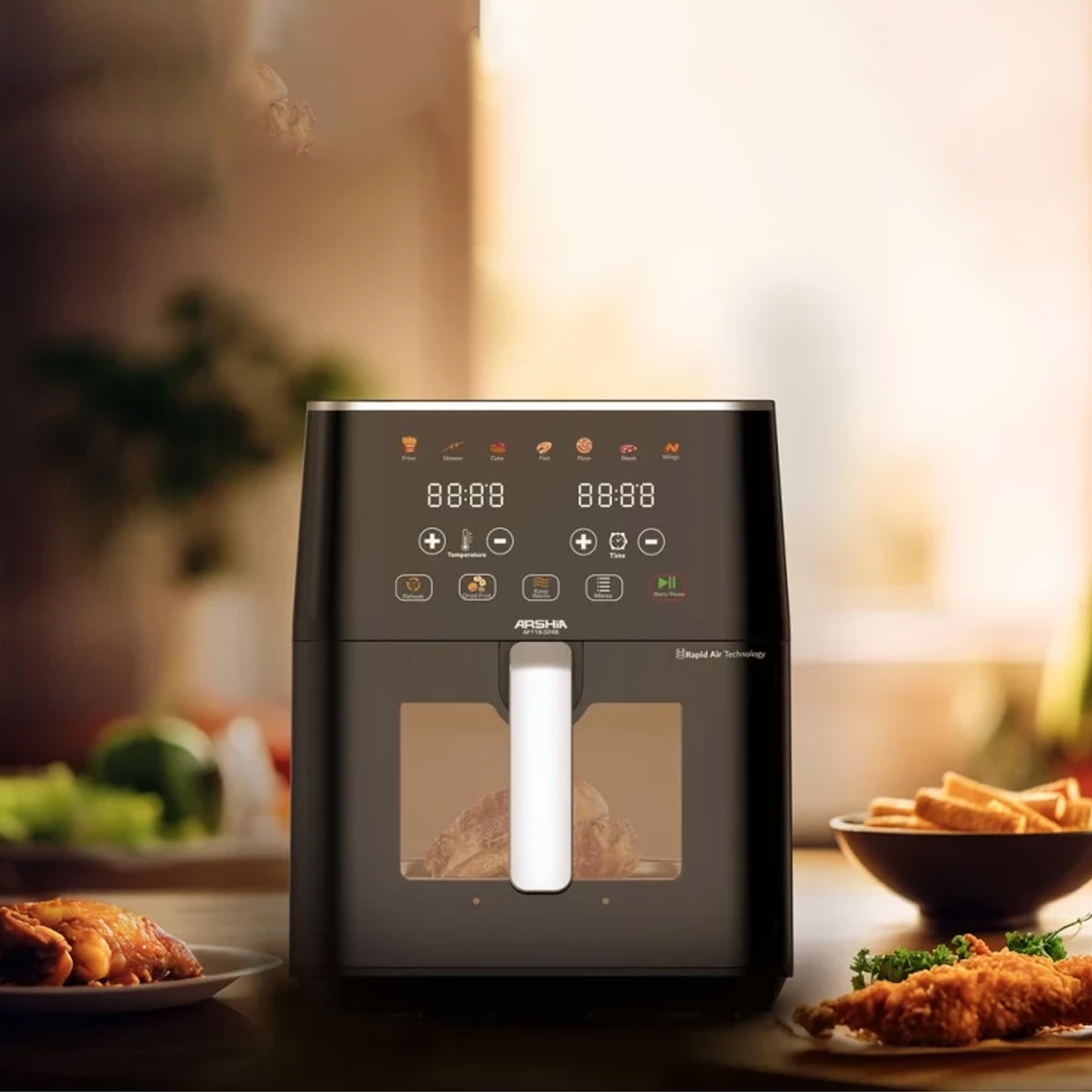 سرخ‌کن بدون روغن عرشیا مدل AF118-3248-5