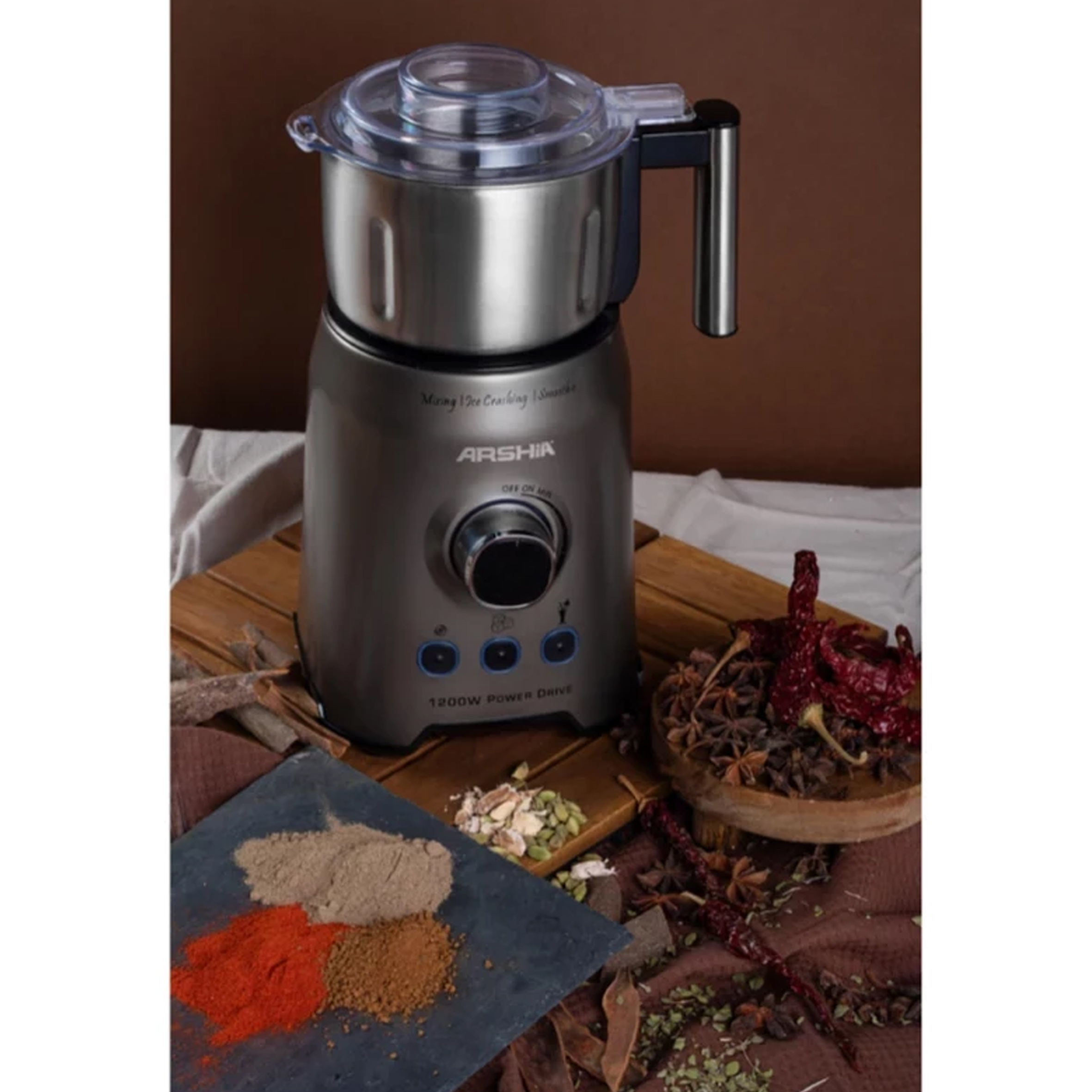 مخلوط‌کن و آسیاب عرشیا مدل BL014-2716-3